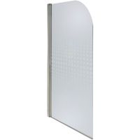 Товар: Шторка на ванну Parly 130х75 7177 профиль Хром стекло прозрачное арт-F04 - фото 2 Шторка на ванну Parly 130х75 7177 профиль Хром стекло прозрачное арт-F04 — фото 2, Шторки для ванной распашные