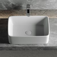 Раковина-чаша Ceramicanova Element 48 Белая арт-CN6037 — фото 15, Раковины накладные