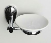 Аксесс Main K- Мыльница (блистер), КЕРАМИКА, хром, WasserKRAFT арт-9229C — фото 2, Мыльницы