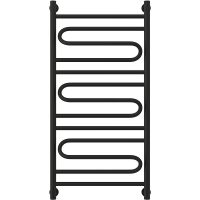 Водяной полотенцесушитель Сунержа Элегия+ 1000х500 Черный матовый арт-31-0205-1050 — фото 1, Водяные полотенцесушители