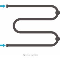 Водяной полотенцесушитель Сунержа М-образный+ 500х650 Хром арт-00-4007-5065 — фото 3, Водяные полотенцесушители