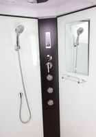 Товар: Душевая кабина Niagara Classic NG-6702-14F (100х100х215) средний поддон(26см),черный,стекло прозрачн арт-67021414F - фото 5 Душевая кабина Niagara Classic NG-6702-14F (100х100х215) средний поддон(26см),черный,стекло прозрачн арт-67021414F — фото 5, Душевые кабины