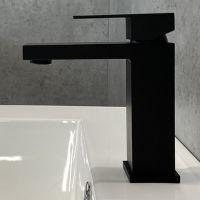 Смеситель для раковины Comforty FC045A-CMT Черный арт-00004149949 — фото 1, Смесители для раковины