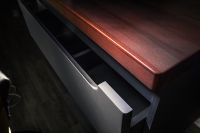 Столешница под раковину Jorno Wood 122 Темное дерево арт-Wood.06.122/DW — фото 14, Столешницы под раковину