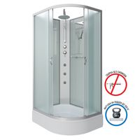 Душевая кабина Niagara Classic NG-33394-14LBKTG (130х90х210) средний поддон(26см),стекло матовое,4 м арт-333944LBKTG — фото 2, Душевые кабины