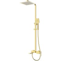 Душевая система BelBagno Luce Золото арт-LUC-VSCM-ORO — фото 1, Душевые стойки