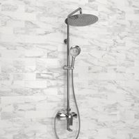 Душевой комплект со смесителем арт-A166.116.101.010.CH — фото 1, Душевые стойки