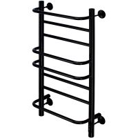 Электрический полотенцесушитель Comfysan Puro EC-8 80x50 Черный матовый арт-012991 — фото 1, Электрические полотенцесушители