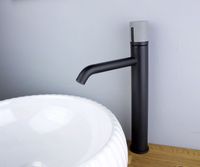 Смеситель для раковины Bronze de Luxe Focus Черный матовый арт-24615BG — фото 4, Смесители для раковины