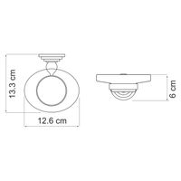 Ammer K- Мыльница арт-7029 — фото 4, Мыльницы