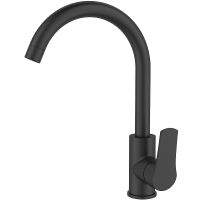 Смеситель для кухни Milardo Meal Черный матовый арт-M01BLJ0M05 — фото 1, Смесители для кухни