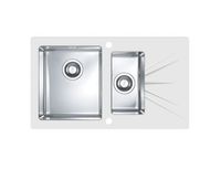 Мойка для кухни KARAT 10 черный 860X5001X правая в комплекте с сифоном 1127251 арт-1103657.0 — фото 1, Кухонные мойки