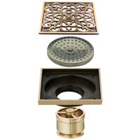 Трап для душа Veragio Canyon с решеткой Бронза арт-VR.CAN-2007.BR — фото 2, Трапы для душа