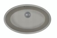 Florentina Мойка "Вега Овал", серый шелк FS арт-22.430.E0650.307 — фото 1, Кухонные мойки