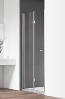 Душевая дверь CEZARES арт-ECO-O-BS-12-80-C-Cr — фото 2, Складные душевые двери