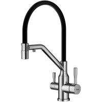 Товар: Смеситель для кухни Raglo Сатин Черный арт-R81.62.05 - фото 11 Смеситель для кухни Raglo Сатин Черный арт-R81.62.05 — фото 11, Смесители для кухни