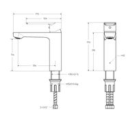 Смеситель для раковины с донным клапаном CEZARES арт-STYLUS-LS-IN — фото 4, Смесители для раковины