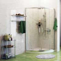 Товар: Main Душевой уголок арт-41S01 - фото 2 Main Душевой уголок арт-41S01 — фото 2, Душевые уголки четверть круга