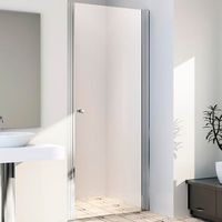 Душевая дверь в нишу Radomir 60 профиль Хром стекло прозрачное арт-1-10-2-0-0-1240 — фото 1, Распашные душевые двери