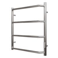 Полотенцесушитель электрический Point Виктория П4 400x600 диммер справа, хром арт-PN06846 — фото 3, Электрические полотенцесушители