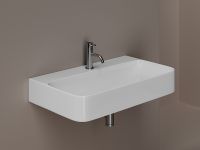 Раковина Ceramicanova Aura 82 Белая арт-CN2006 — фото 13, Раковины подвесные