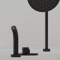 Душевая система Sancos Select Черная матовая арт-SC3004MB — фото 2, Встраиваемые душевые комплекты