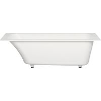 Ванна из искусственного камня Salini Orlanda 170х70 Белая глянцевая арт-102011G — фото 1, Ванны из искусственного камня