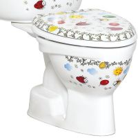 Унитаз компакт Creavit Cocuk Белый с декором без сиденья без бачка арт-CK300-11CB00E-FF00 — фото 7, Напольные унитазы