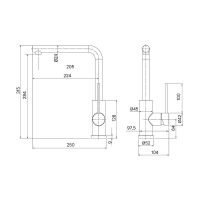 Смеситель для кухни Iddis Rule Хром арт-RULSBL0i05 — фото 2, Смесители для кухни