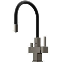 Смеситель для кухни Sancos Arno Вороненая сталь Черный арт-SC4005GG — фото 1, Смесители для кухни