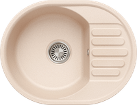 Кухонная мойка QUARTZBOND BOND-610 (Саванна) арт-856523 — фото 1, Кухонные мойки