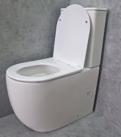 Унитаз компакт CeramaLux с бачком и сиденьем Микролифт арт-TR2176-1 — фото 12, Напольные унитазы