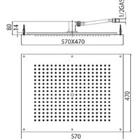 Товар: Верхний душ Bossini Dream Flat Черный матовый арт-H38391.073 - фото 2 Верхний душ Bossini Dream Flat Черный матовый арт-H38391.073 — фото 2, Верхние души