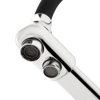 Смеситель для кухни Haiba Хром Черный арт-HB76855 — фото 3, Смесители для кухни