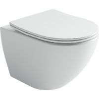 Унитаз Ceramicanova Metropol подвесной Белый с сиденьем Микролифт арт-CN4002T — фото 1, товары