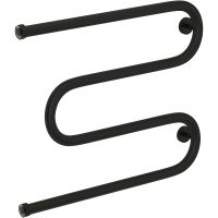 Водяной полотенцесушитель Сунержа М-образный+ 500х650 Черный матовый арт-31-4007-5065 — фото 4, Водяные полотенцесушители