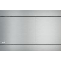 Клавиша смыва Alcaplast Flat Alunox Матовый металл арт-FUN — фото 1, Кнопки смыва