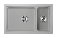 Granula-KS- (БЕЛЫЙ), кухонная мойка, кварц арт-7304U, АРКТИК — фото 2, Кухонные мойки