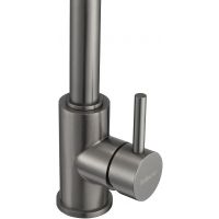 Смеситель для кухни Milacio Ultra Вороненая сталь арт-MCU.555.GM — фото 5, Смесители для кухни