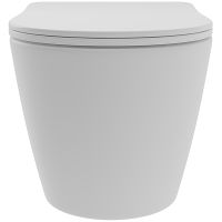 Унитаз Aqueduto Ovo Plus подвесной Белый матовый с сиденьем Микролифт арт-OVOT0220 — фото 5, Подвесные унитазы