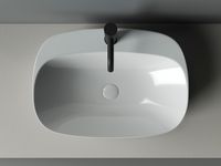 Раковина Ceramicanova Element 60 Белая арт-CN5012 — фото 7, Раковины накладные