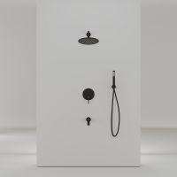 Душевая система Sancos Select Черная матовая арт-SC3004MB — фото 10, Встраиваемые душевые комплекты