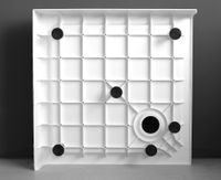 Поддон SMC CEZARES арт-TRAY-SMC-A-90-550-150-W — фото 3, Стеклопластиковые душевые поддоны