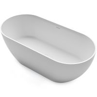 Ванна из искусственного камня Gruppo Treesse Clivia 170x80 без гидромассажа арт-V447BL — фото 1, Ванны из искусственного камня