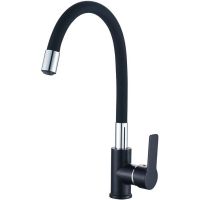 Смеситель для кухни Haiba Черный Хром арт-HB70113-7 — фото 3, Смесители для кухни