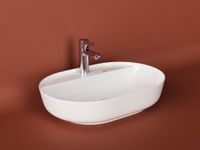 Раковина Ceramicanova Modo 61 Белая арт-CN2004 — фото 8, Раковины накладные