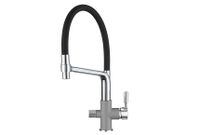 Granula-, СМЕСИТЕЛЬ КУХОННЫЙ арт-0075, АЛЮМИНИУМ — фото 1, Смесители для кухни