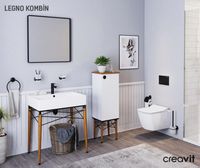 Унитаз биде Creavit Elegant подвесной Белый без сиденья арт-EG321-00CB00E-0000 — фото 6, Подвесные унитазы