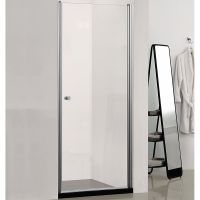 Душевая дверь Azario Alberta профиль Серебро стекло прозрачное арт-AZ-NK6211 800 — фото 1, Распашные душевые двери