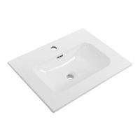 Керамическая раковина CEZARES арт-CZR-8073-60 — фото 1, Раковины встраиваемые сверху